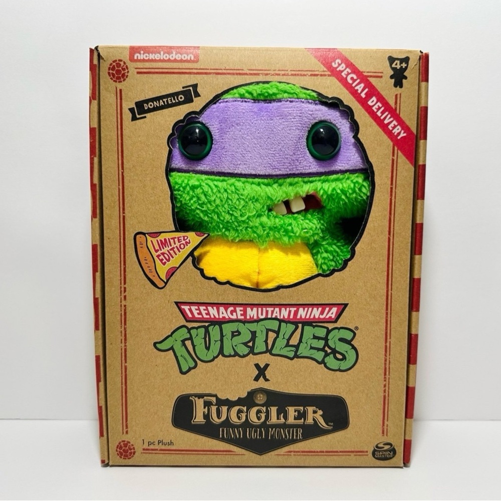 🆕 Fuggler Ugly Monster Teenage Mutant Ninja Turtles Donatello 9 Inch TMNT Plush - Picture 4 of 6
